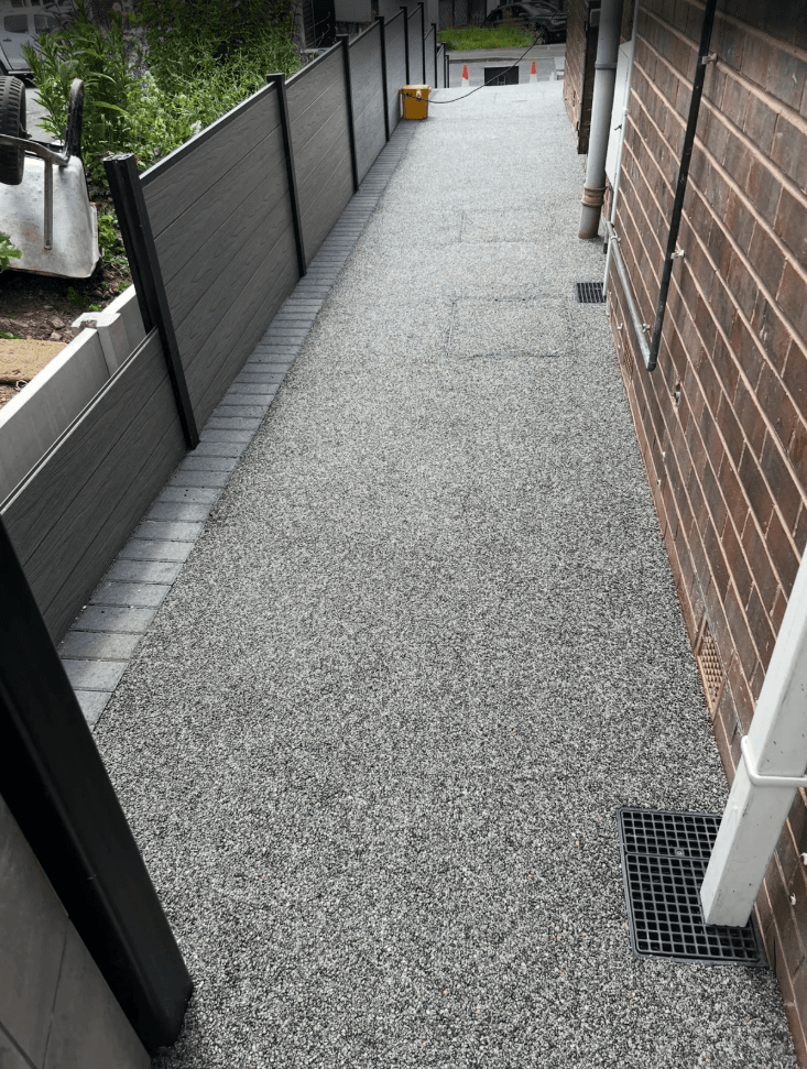 Resin Driveways project — Coppermill Landscapes